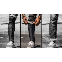 TSC Invisa Light Knee Pads Black XLarge